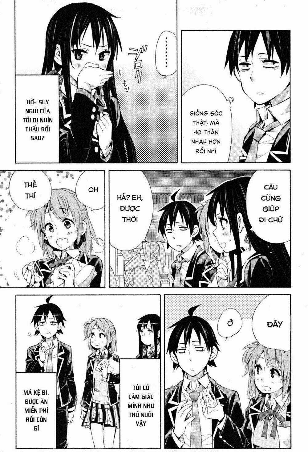 Chuyện Tình Thanh Xuân Bi Hài Của Tôi Quả Nhiên Là Sai Lầm Chapter 28 trang 37