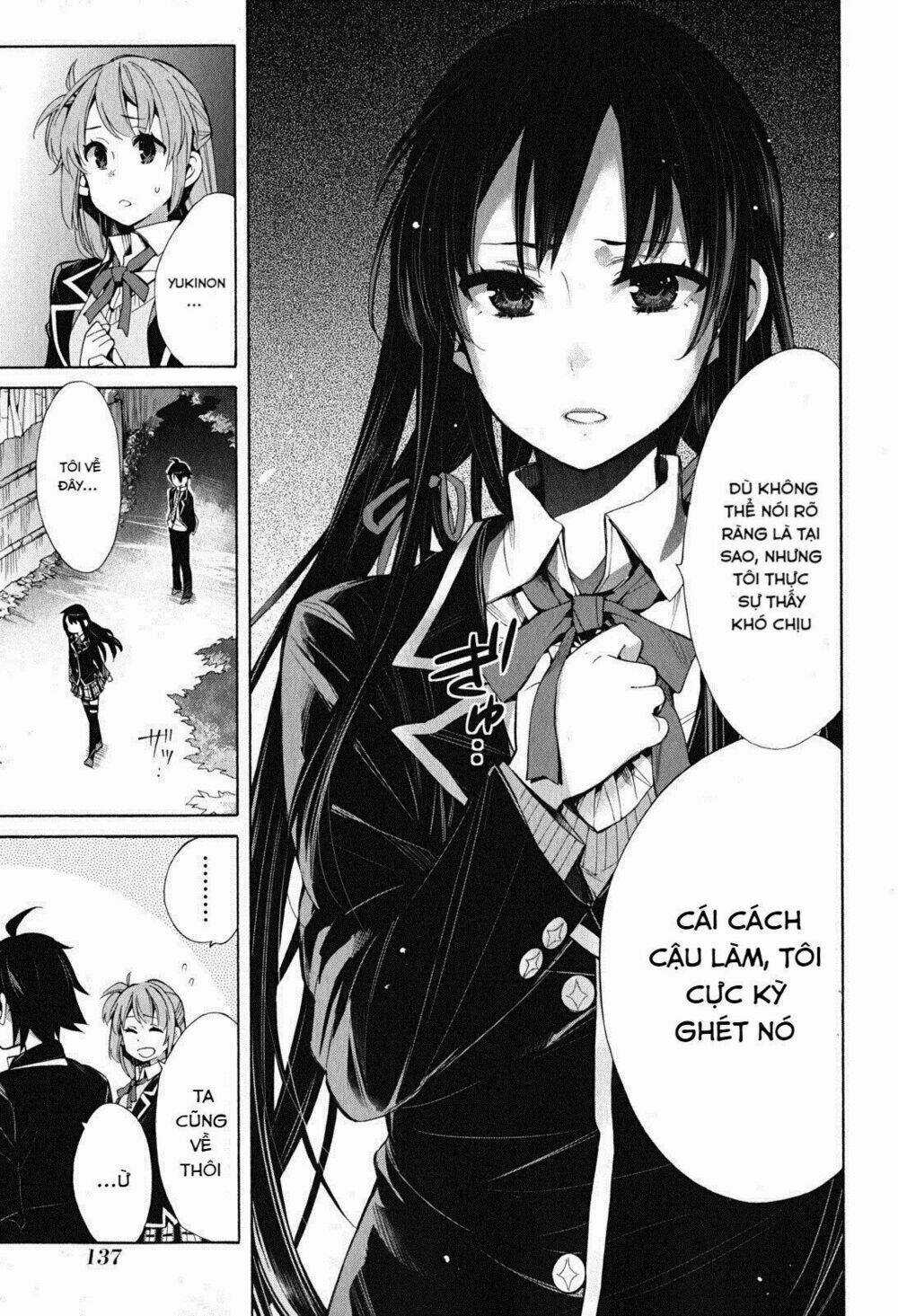 Chuyện Tình Thanh Xuân Bi Hài Của Tôi Quả Nhiên Là Sai Lầm Chapter 29 trang 29