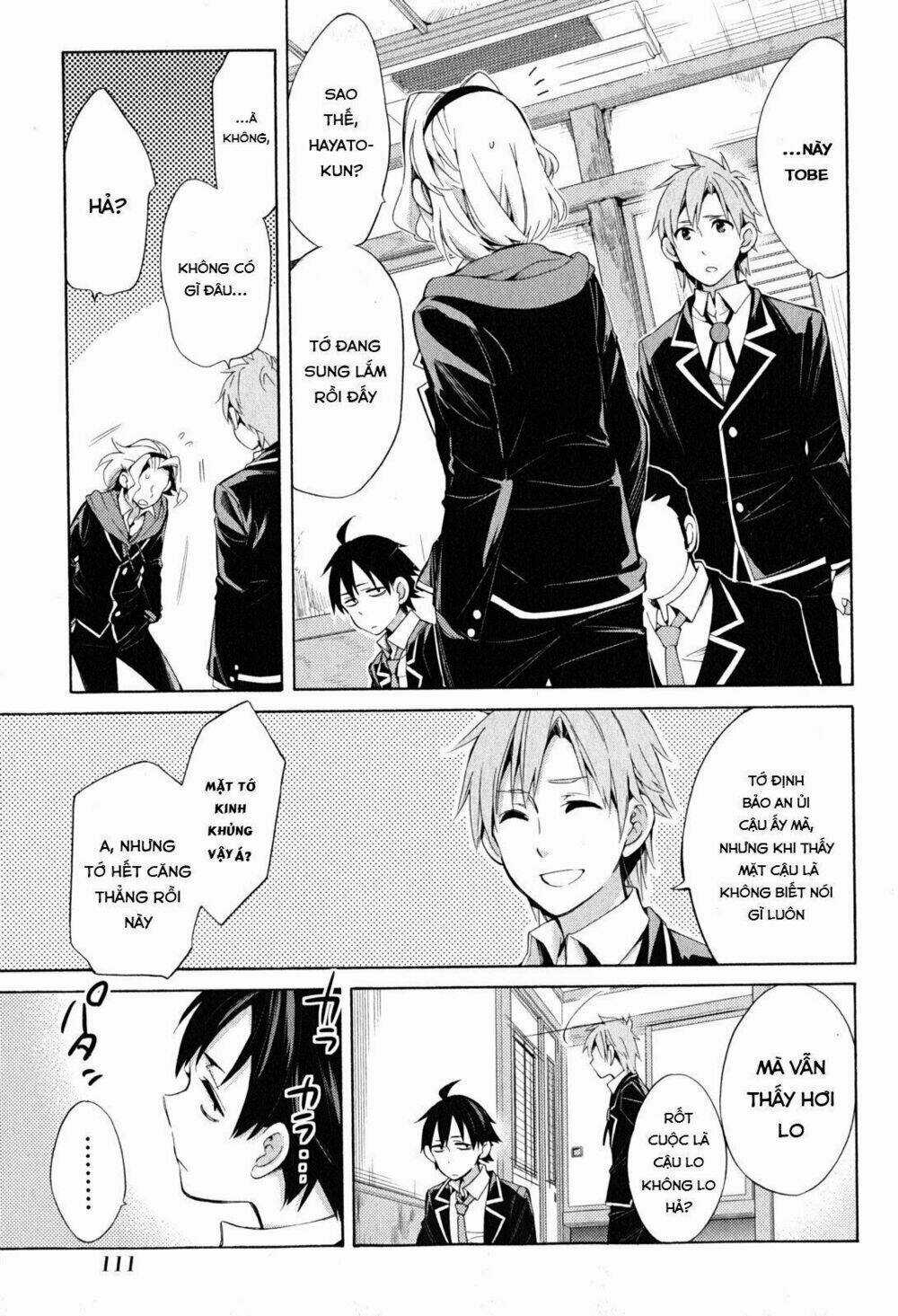 Chuyện Tình Thanh Xuân Bi Hài Của Tôi Quả Nhiên Là Sai Lầm Chapter 29 trang 3