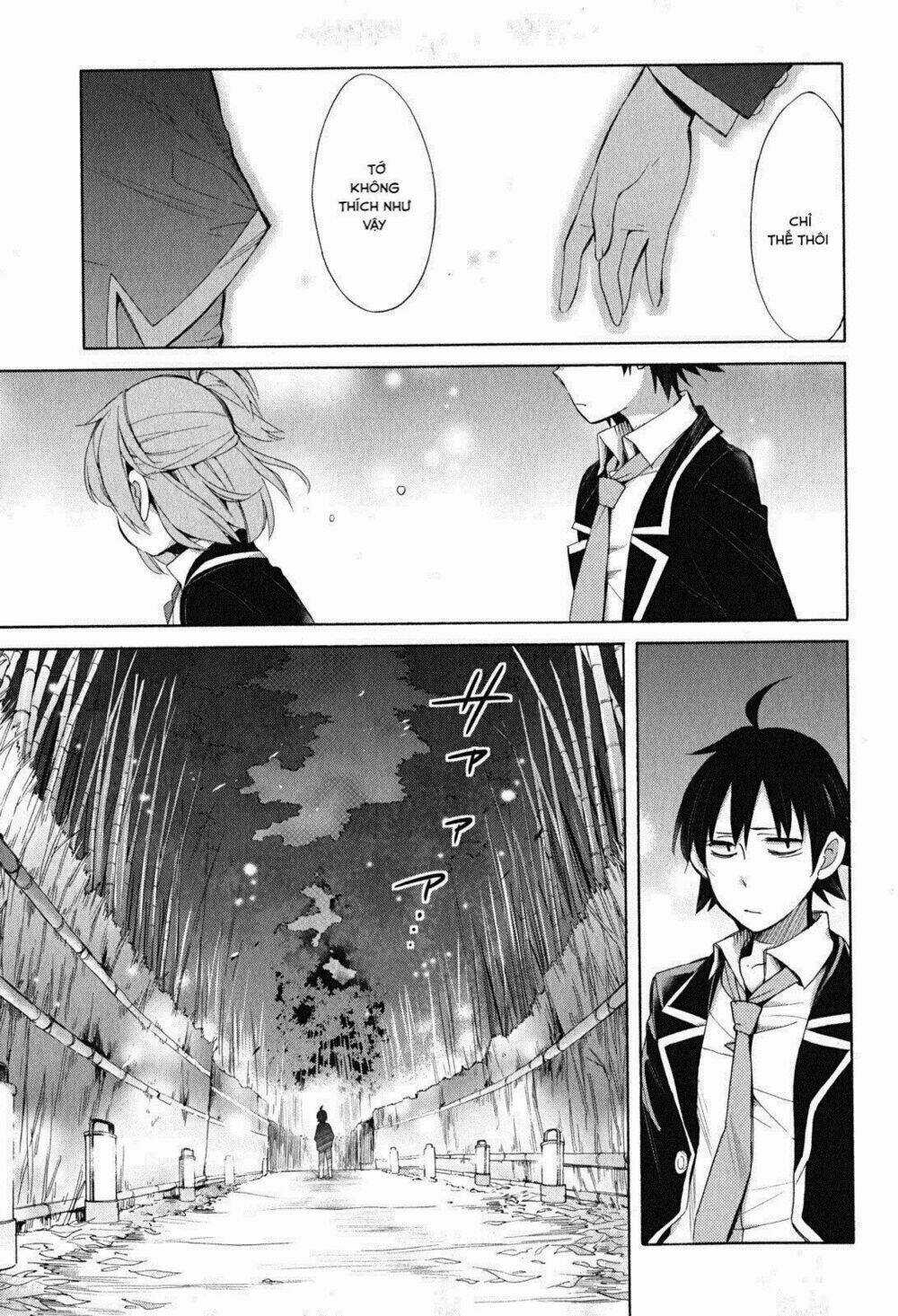 Chuyện Tình Thanh Xuân Bi Hài Của Tôi Quả Nhiên Là Sai Lầm Chapter 29 trang 33