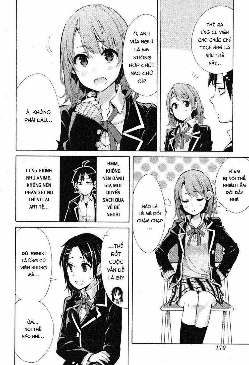 Chuyện Tình Thanh Xuân Bi Hài Của Tôi Quả Nhiên Là Sai Lầm Chapter 30 trang 23