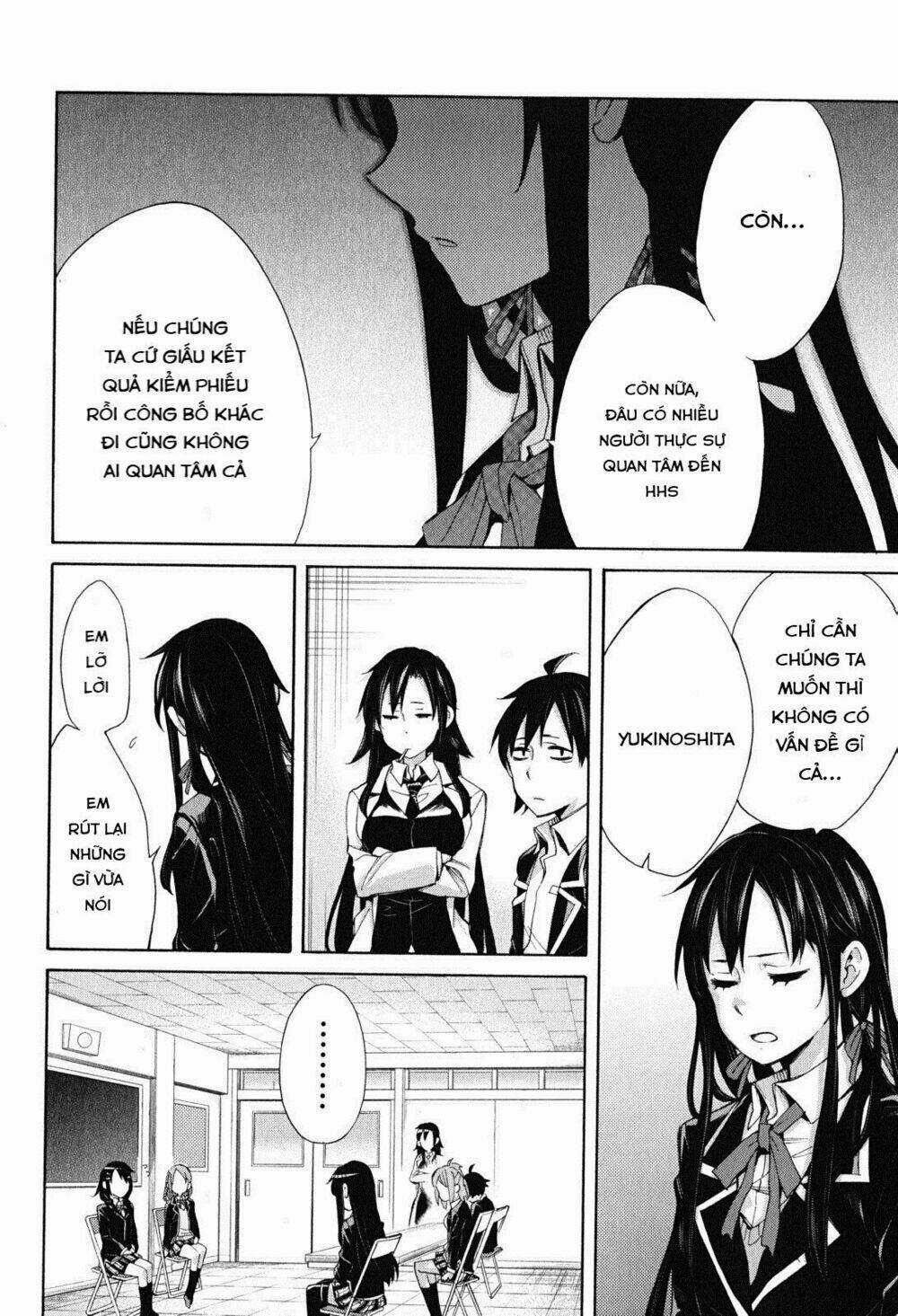 Chuyện Tình Thanh Xuân Bi Hài Của Tôi Quả Nhiên Là Sai Lầm Chapter 30 trang 29