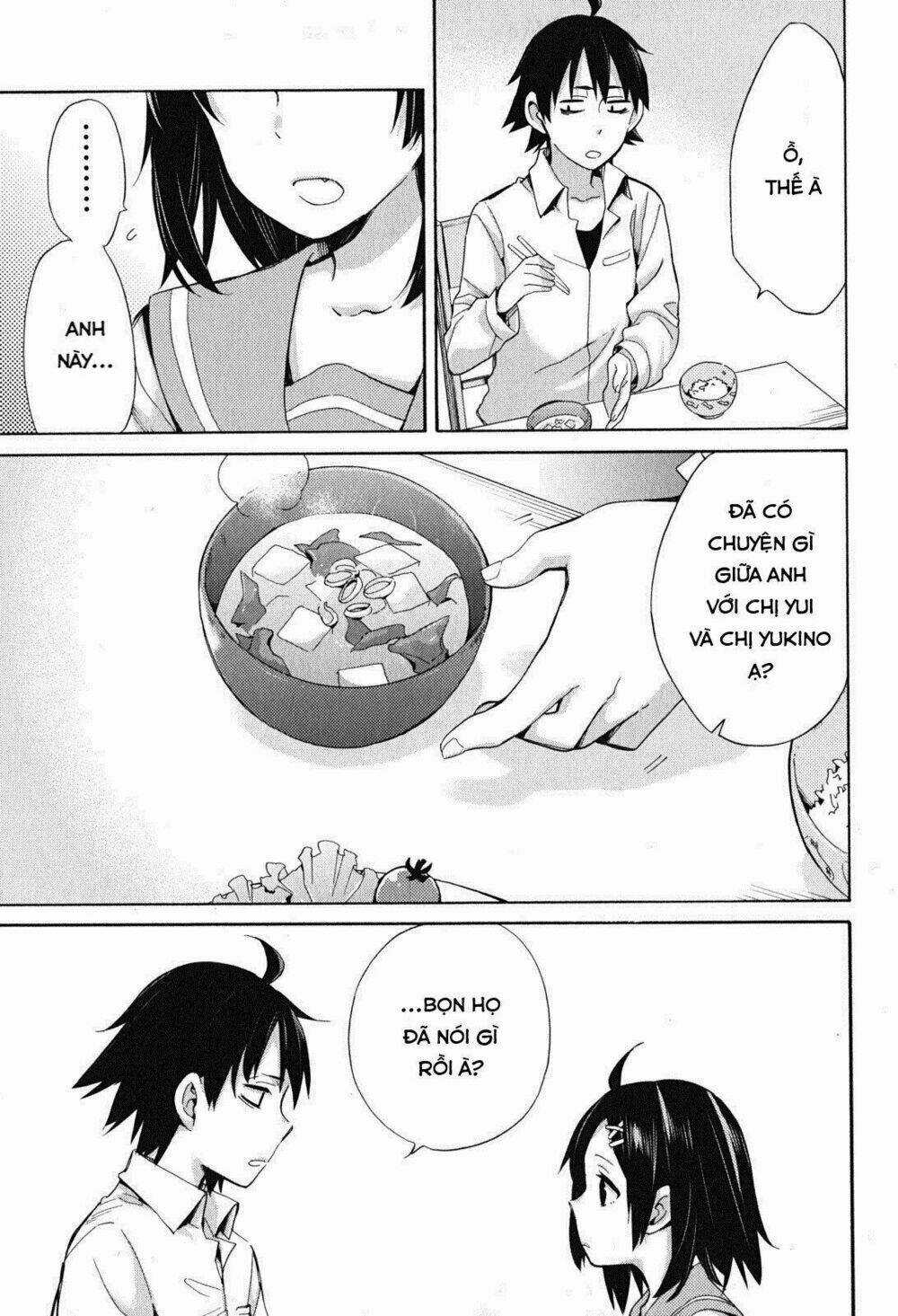 Chuyện Tình Thanh Xuân Bi Hài Của Tôi Quả Nhiên Là Sai Lầm Chapter 30 trang 5