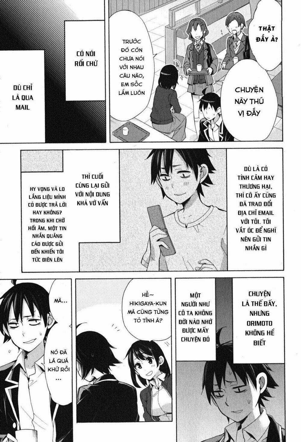 Chuyện Tình Thanh Xuân Bi Hài Của Tôi Quả Nhiên Là Sai Lầm Chapter 31 trang 17