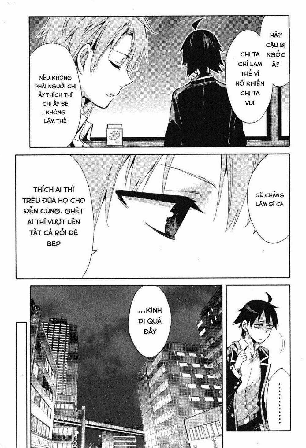 Chuyện Tình Thanh Xuân Bi Hài Của Tôi Quả Nhiên Là Sai Lầm Chapter 31 trang 23