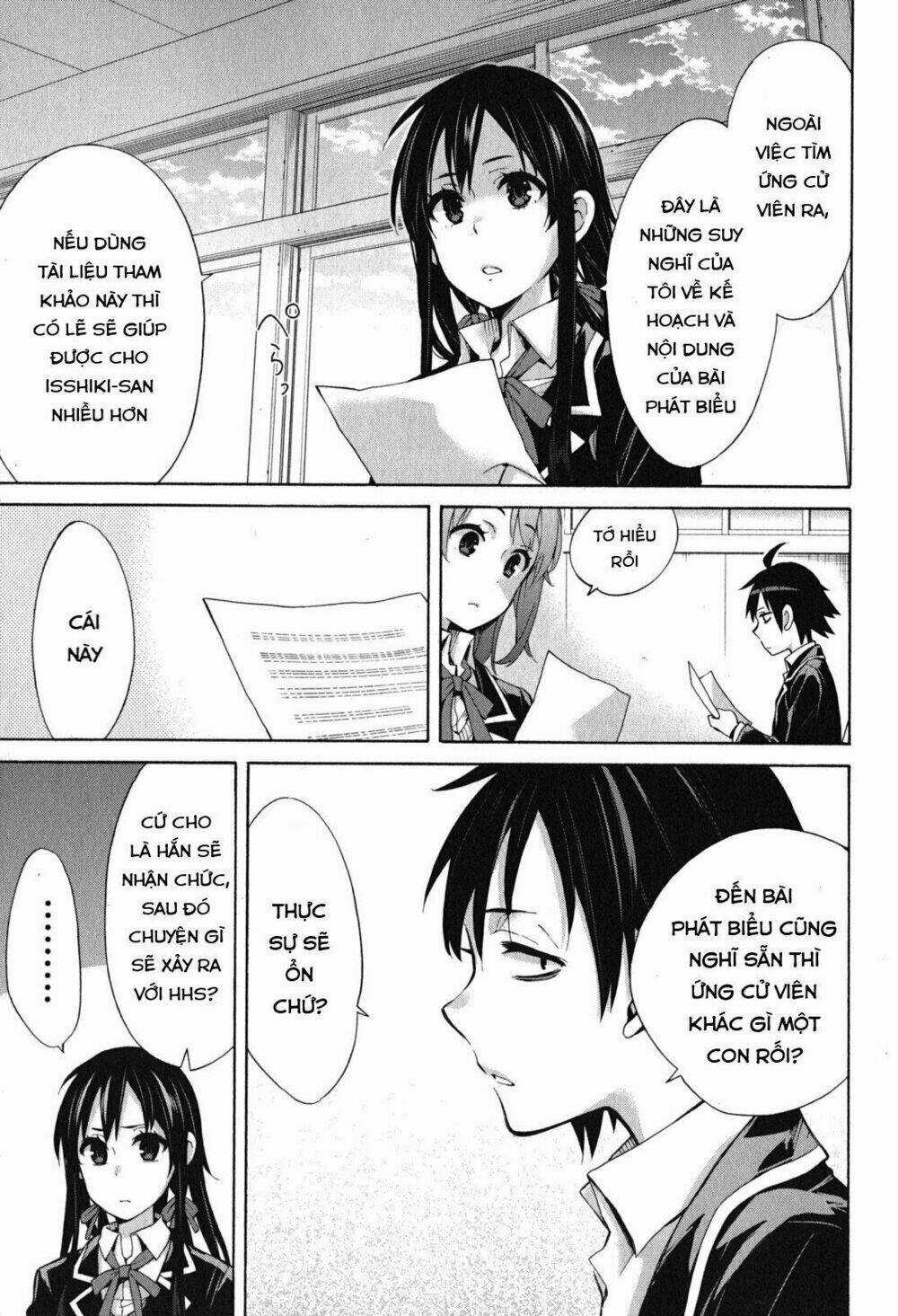 Chuyện Tình Thanh Xuân Bi Hài Của Tôi Quả Nhiên Là Sai Lầm Chapter 31 trang 29