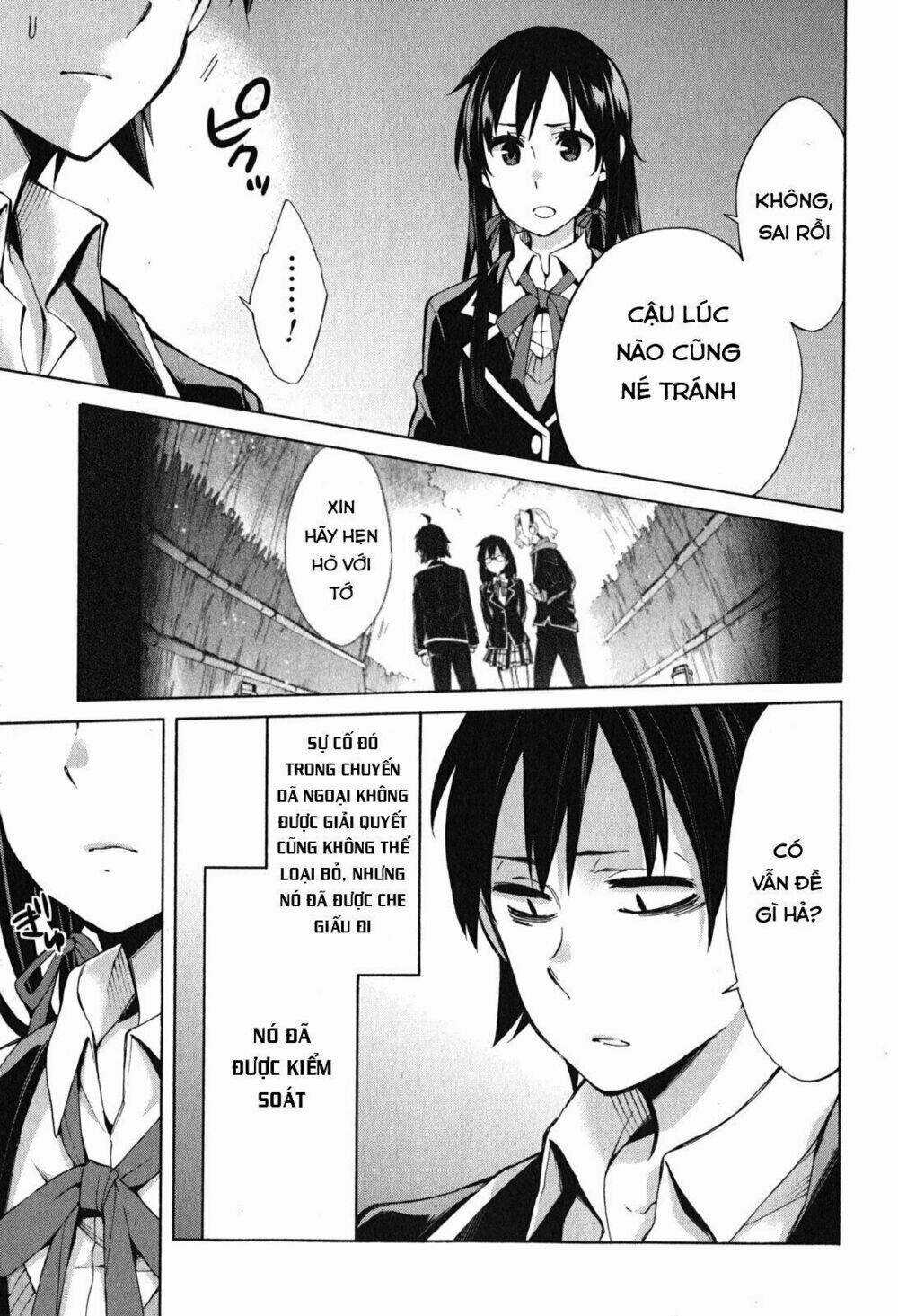 Chuyện Tình Thanh Xuân Bi Hài Của Tôi Quả Nhiên Là Sai Lầm Chapter 31 trang 31