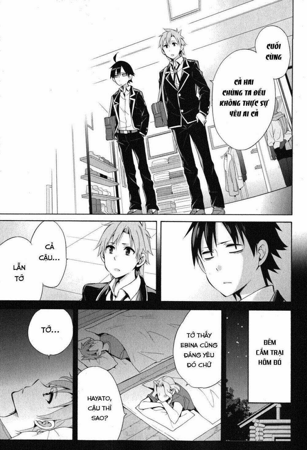 Chuyện Tình Thanh Xuân Bi Hài Của Tôi Quả Nhiên Là Sai Lầm Chapter 32 trang 29