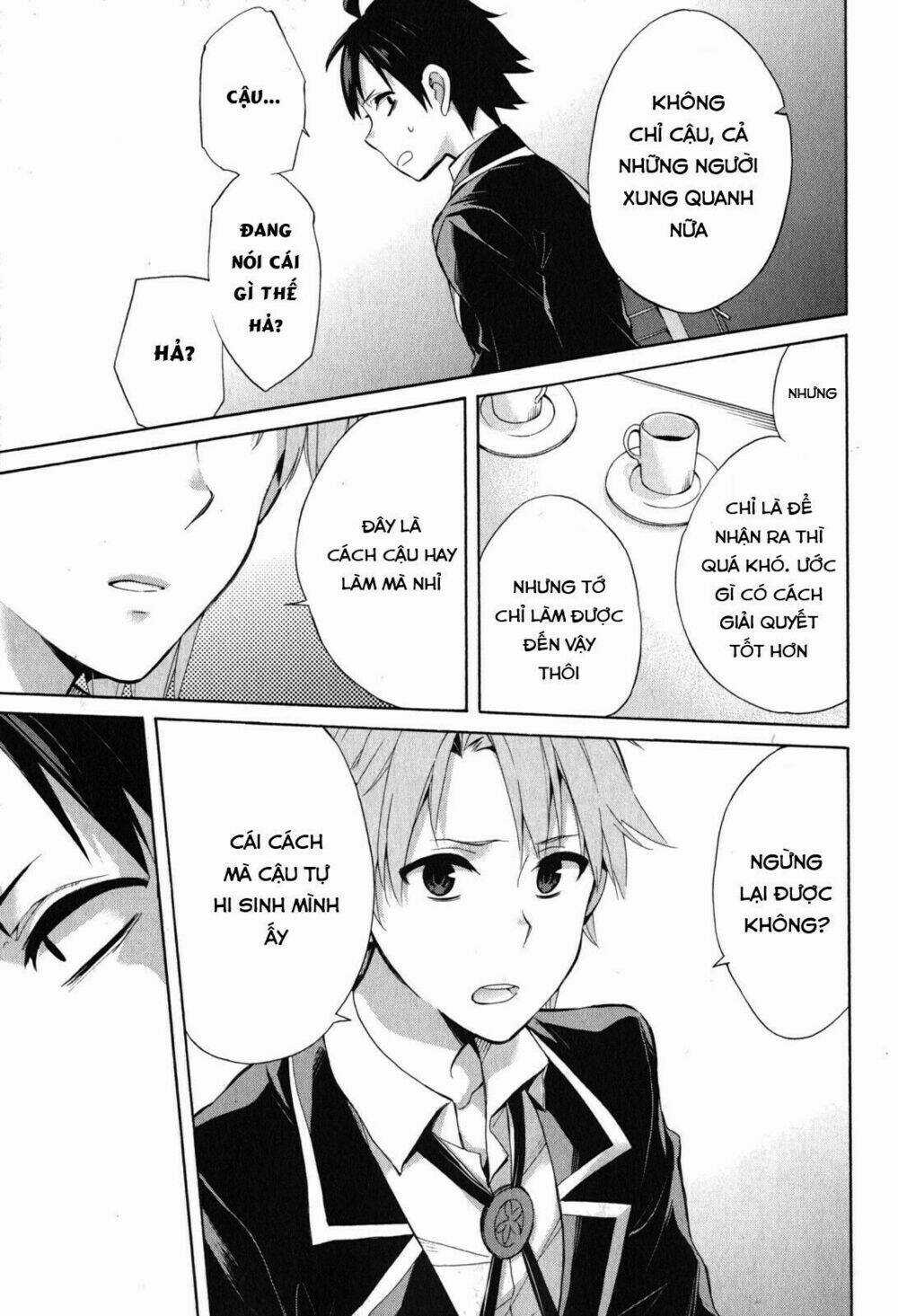 Chuyện Tình Thanh Xuân Bi Hài Của Tôi Quả Nhiên Là Sai Lầm Chapter 32 trang 51