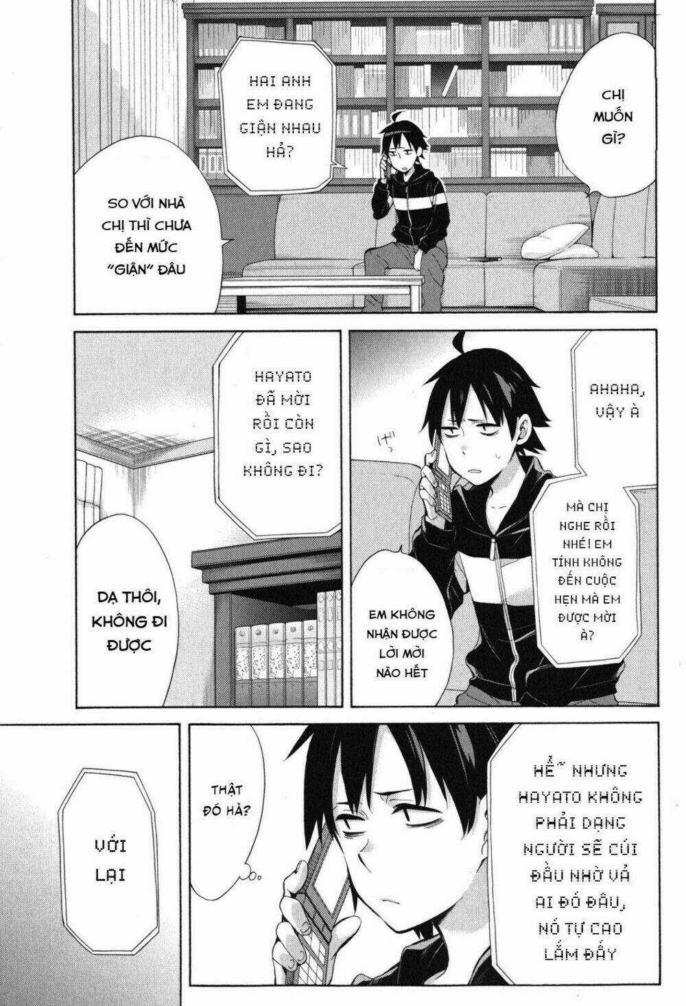 Chuyện Tình Thanh Xuân Bi Hài Của Tôi Quả Nhiên Là Sai Lầm Chapter 32 trang 9