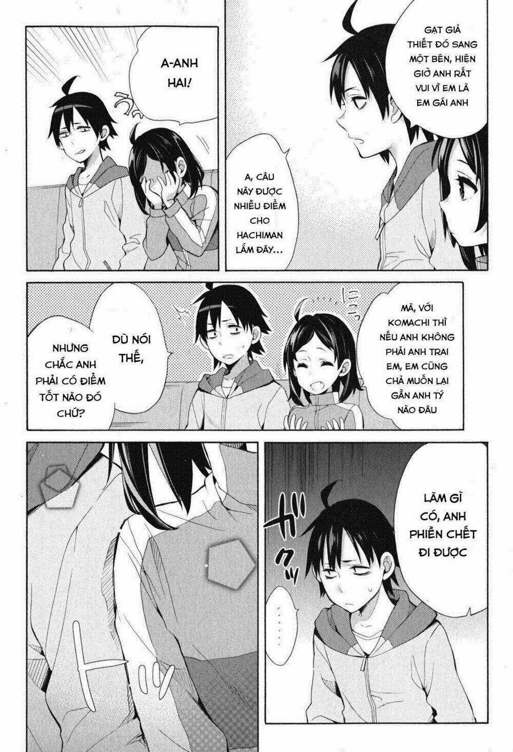 Chuyện Tình Thanh Xuân Bi Hài Của Tôi Quả Nhiên Là Sai Lầm Chapter 33 trang 34