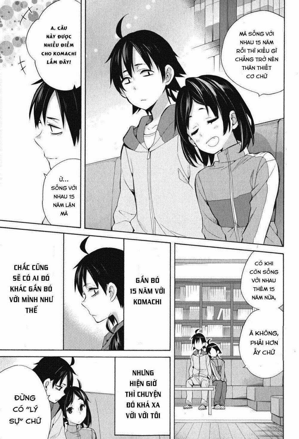 Chuyện Tình Thanh Xuân Bi Hài Của Tôi Quả Nhiên Là Sai Lầm Chapter 33 trang 35