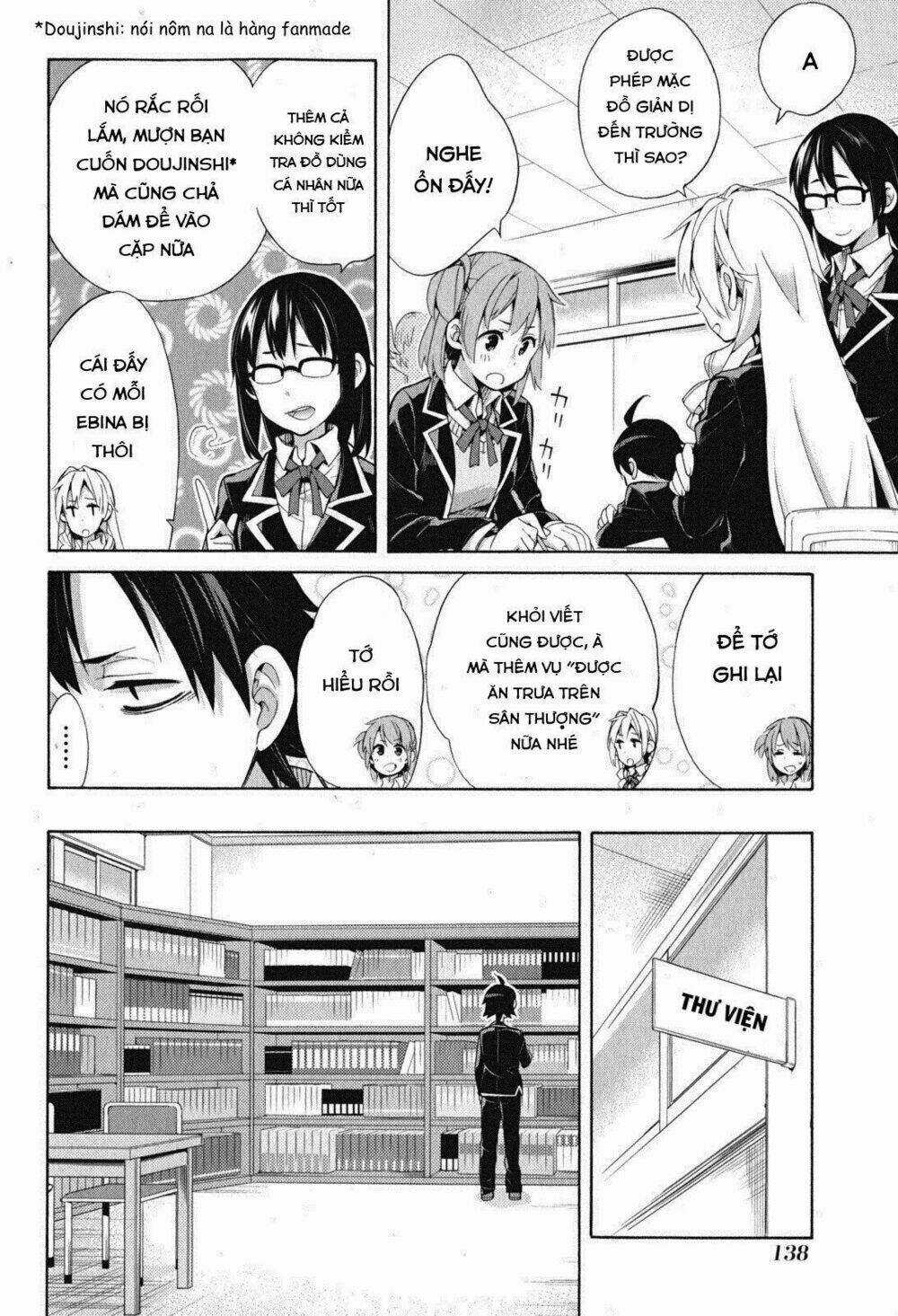 Chuyện Tình Thanh Xuân Bi Hài Của Tôi Quả Nhiên Là Sai Lầm Chapter 33 trang 42