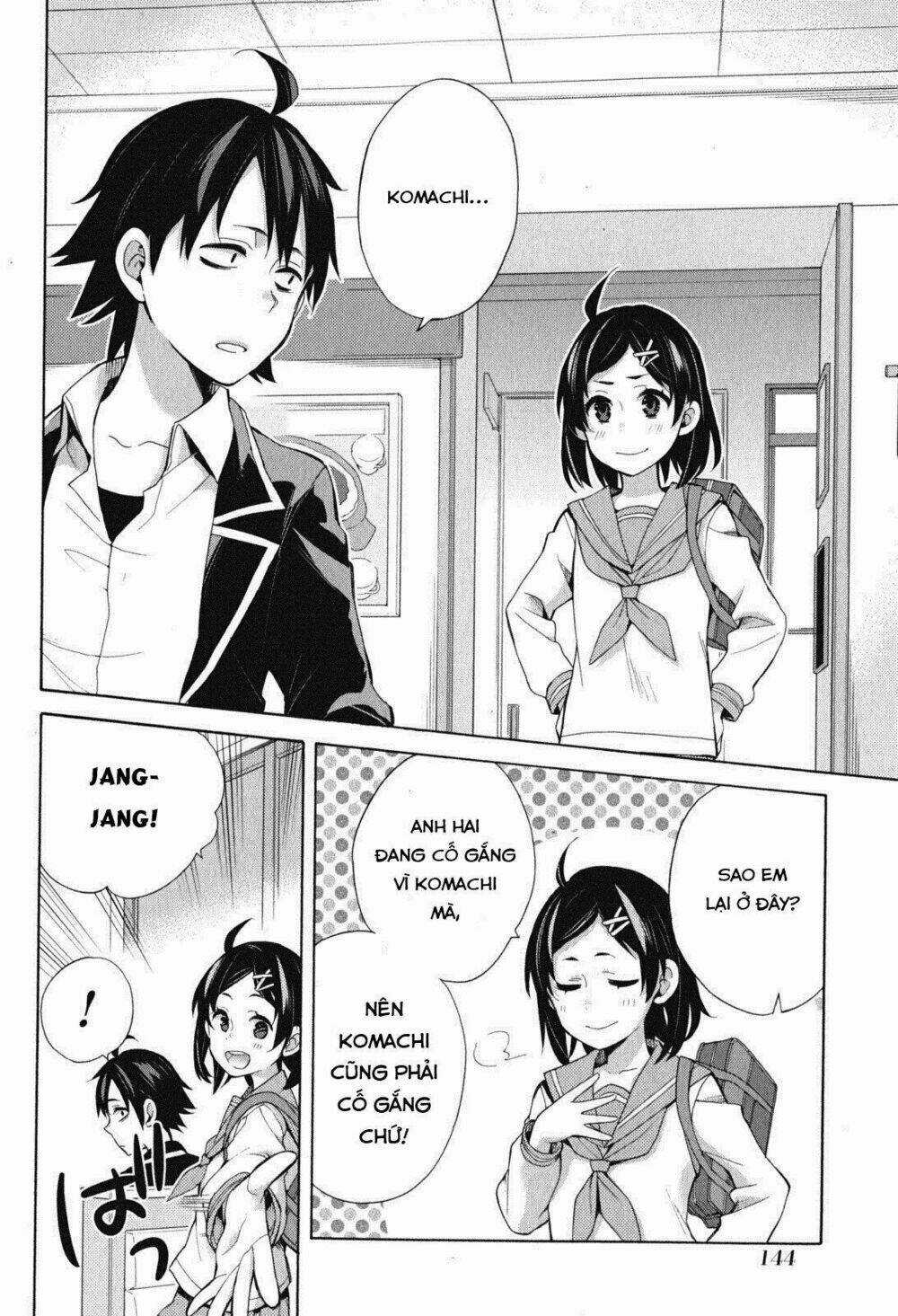 Chuyện Tình Thanh Xuân Bi Hài Của Tôi Quả Nhiên Là Sai Lầm Chapter 33 trang 48