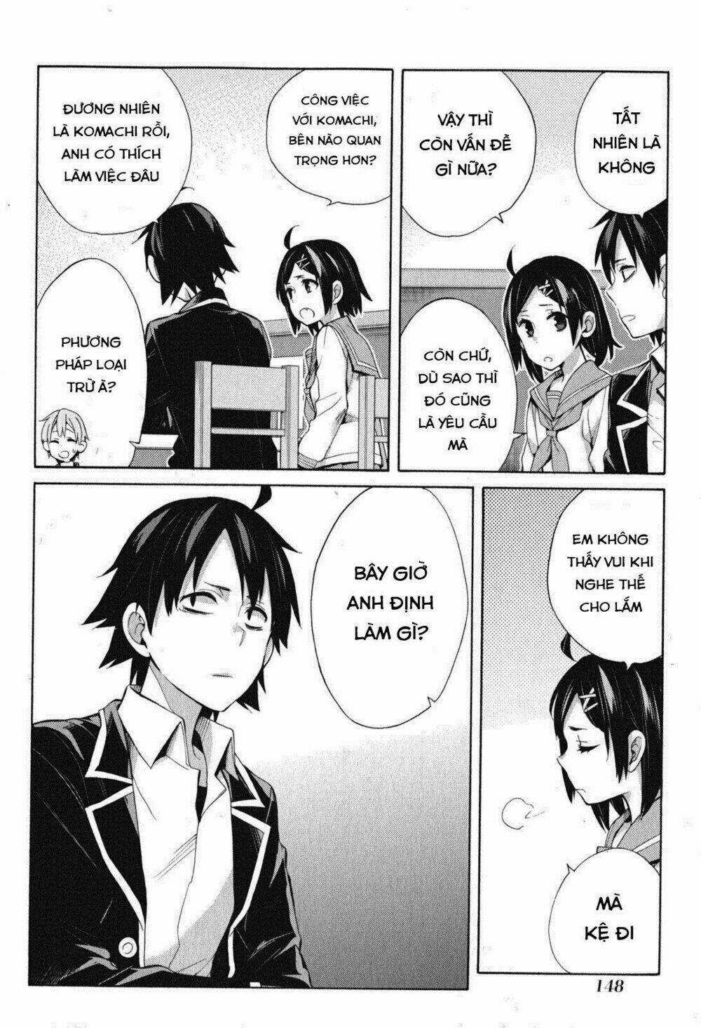 Chuyện Tình Thanh Xuân Bi Hài Của Tôi Quả Nhiên Là Sai Lầm Chapter 33 trang 52