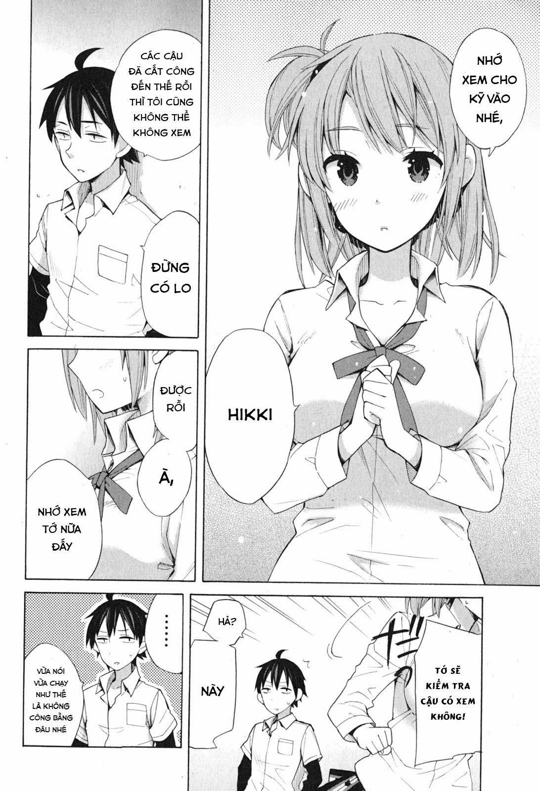 Chuyện Tình Thanh Xuân Bi Hài Của Tôi Quả Nhiên Là Sai Lầm Chapter 34.5 trang 27