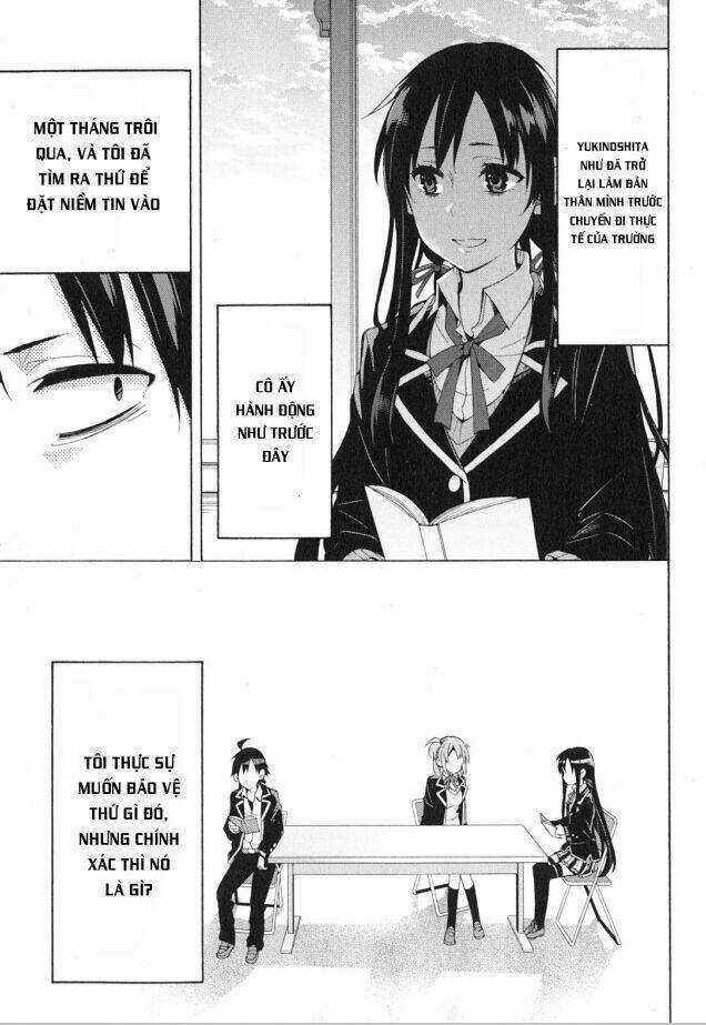 Chuyện Tình Thanh Xuân Bi Hài Của Tôi Quả Nhiên Là Sai Lầm Chapter 34 trang 45