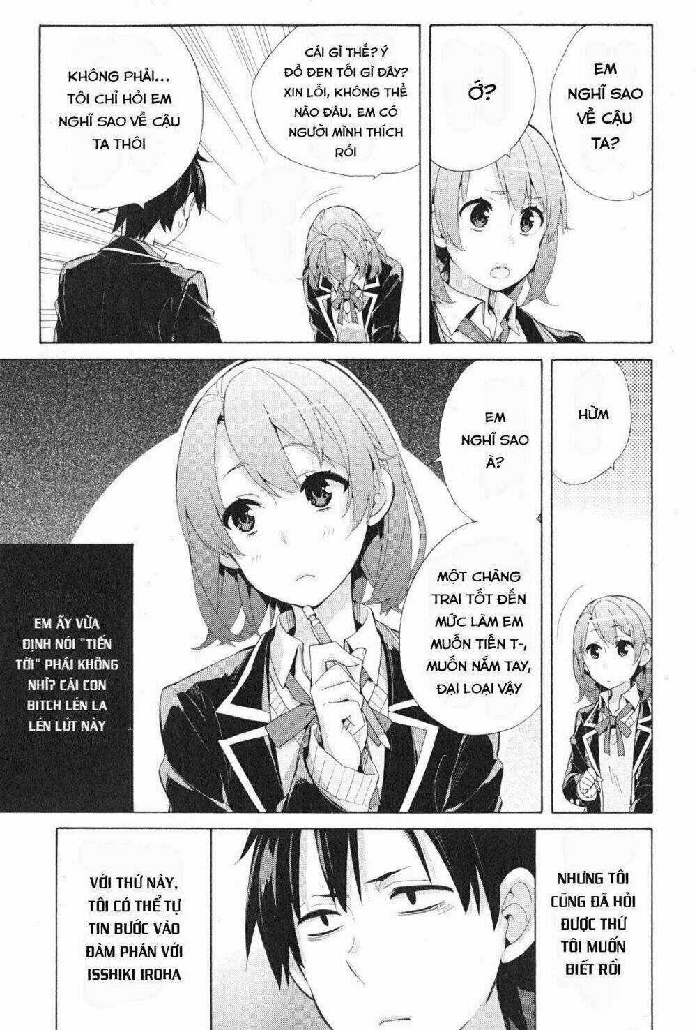 Chuyện Tình Thanh Xuân Bi Hài Của Tôi Quả Nhiên Là Sai Lầm Chapter 34 trang 9