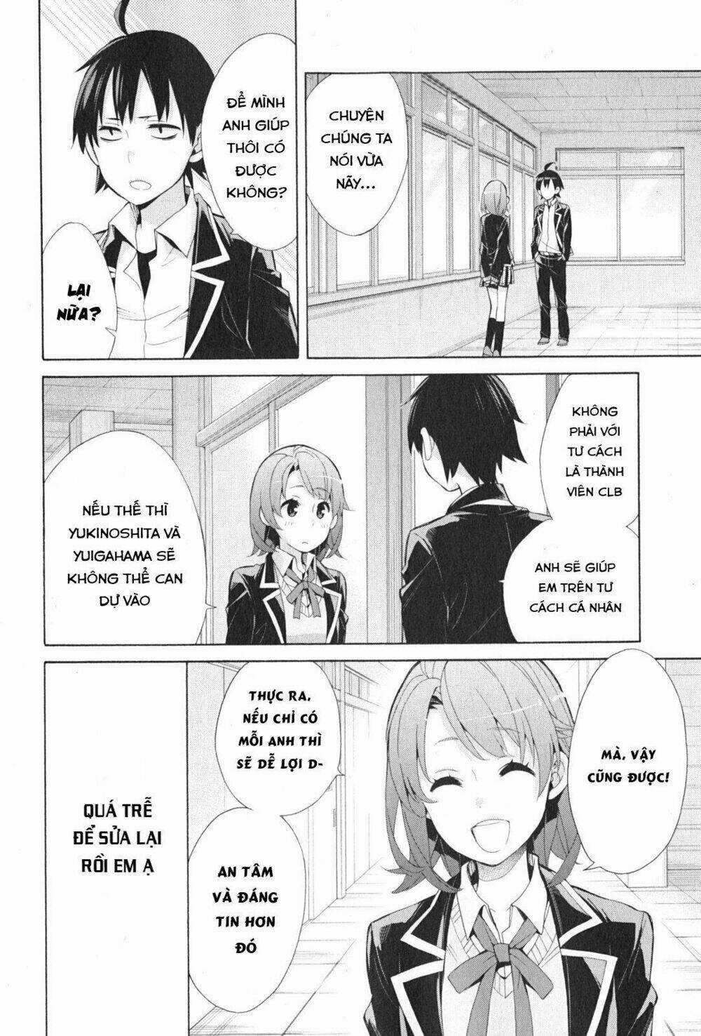 Chuyện Tình Thanh Xuân Bi Hài Của Tôi Quả Nhiên Là Sai Lầm Chapter 35 trang 24