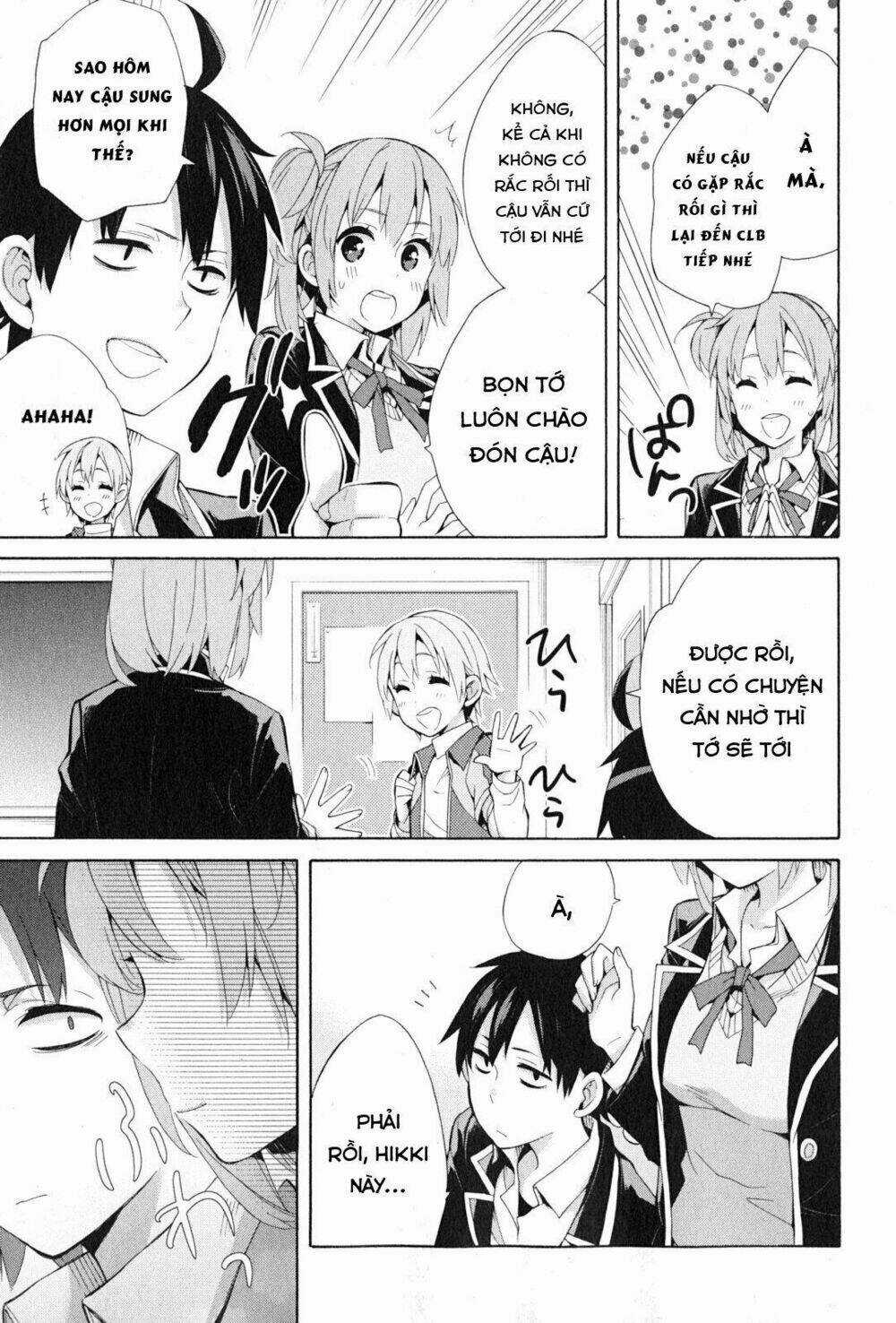 Chuyện Tình Thanh Xuân Bi Hài Của Tôi Quả Nhiên Là Sai Lầm Chapter 35 trang 9