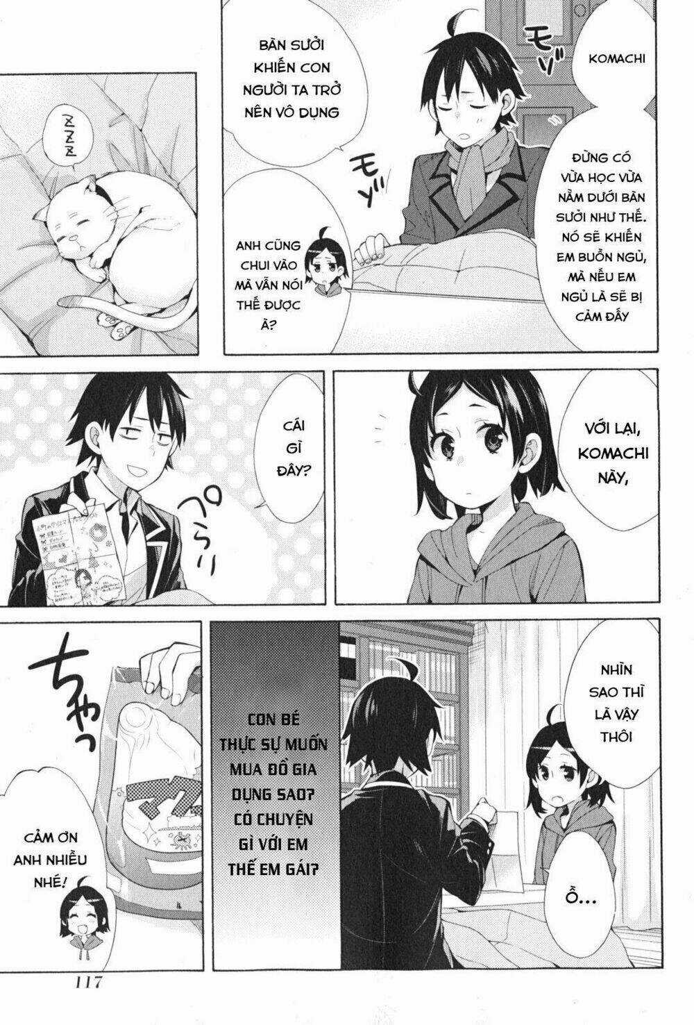 Chuyện Tình Thanh Xuân Bi Hài Của Tôi Quả Nhiên Là Sai Lầm Chapter 36 trang 34