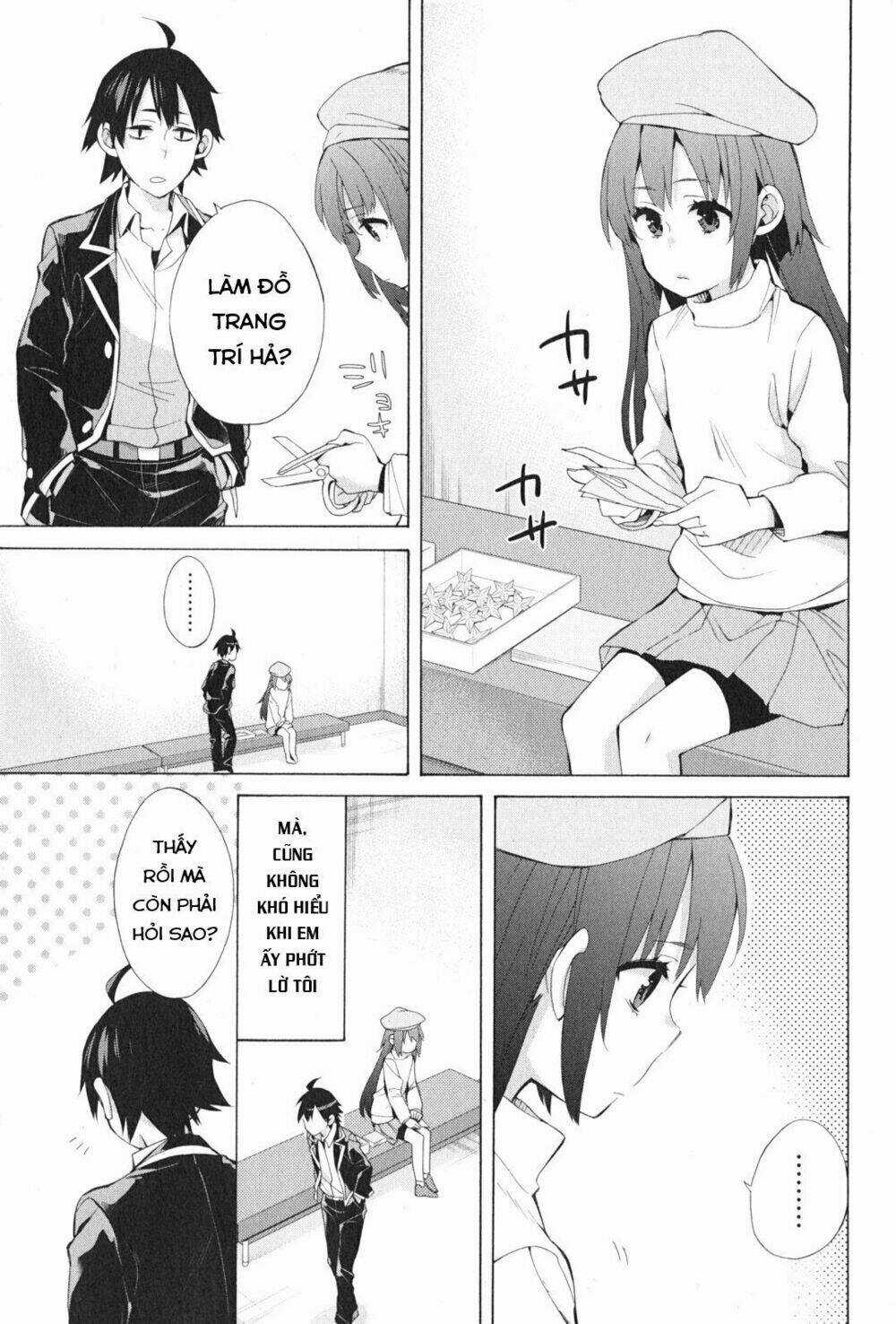 Chuyện Tình Thanh Xuân Bi Hài Của Tôi Quả Nhiên Là Sai Lầm Chapter 37 trang 38