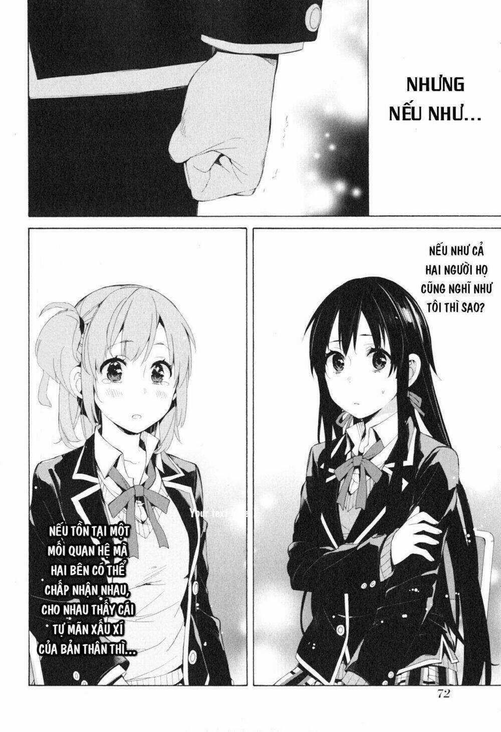 Chuyện Tình Thanh Xuân Bi Hài Của Tôi Quả Nhiên Là Sai Lầm Chapter 40 trang 25