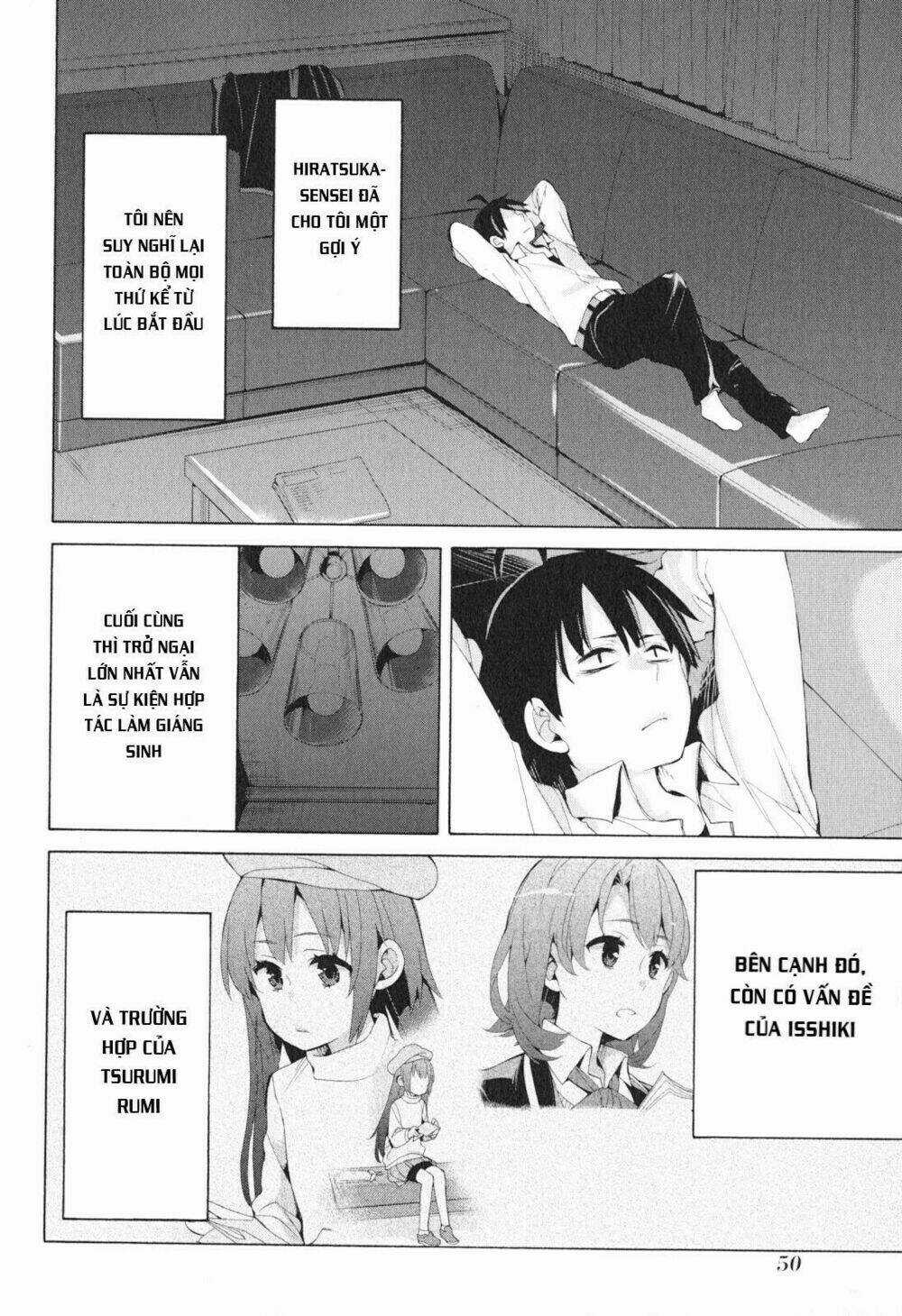 Chuyện Tình Thanh Xuân Bi Hài Của Tôi Quả Nhiên Là Sai Lầm Chapter 40 trang 3