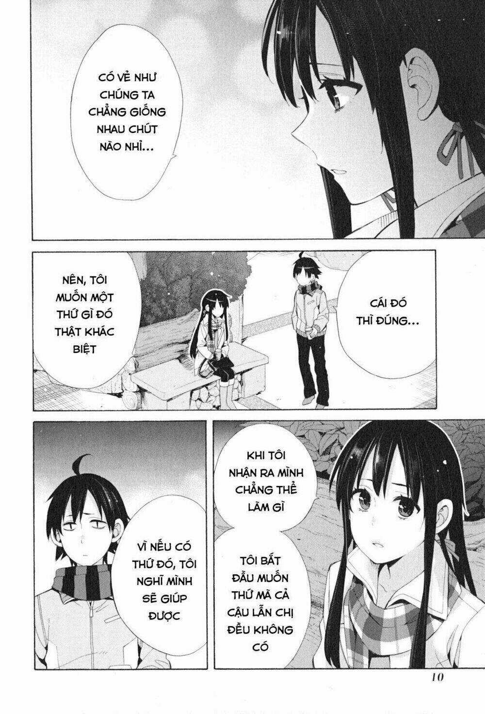 Chuyện Tình Thanh Xuân Bi Hài Của Tôi Quả Nhiên Là Sai Lầm Chapter 43 trang 9