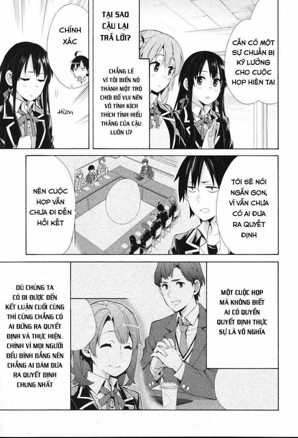 Chuyện Tình Thanh Xuân Bi Hài Của Tôi Quả Nhiên Là Sai Lầm Chapter 44 trang 20