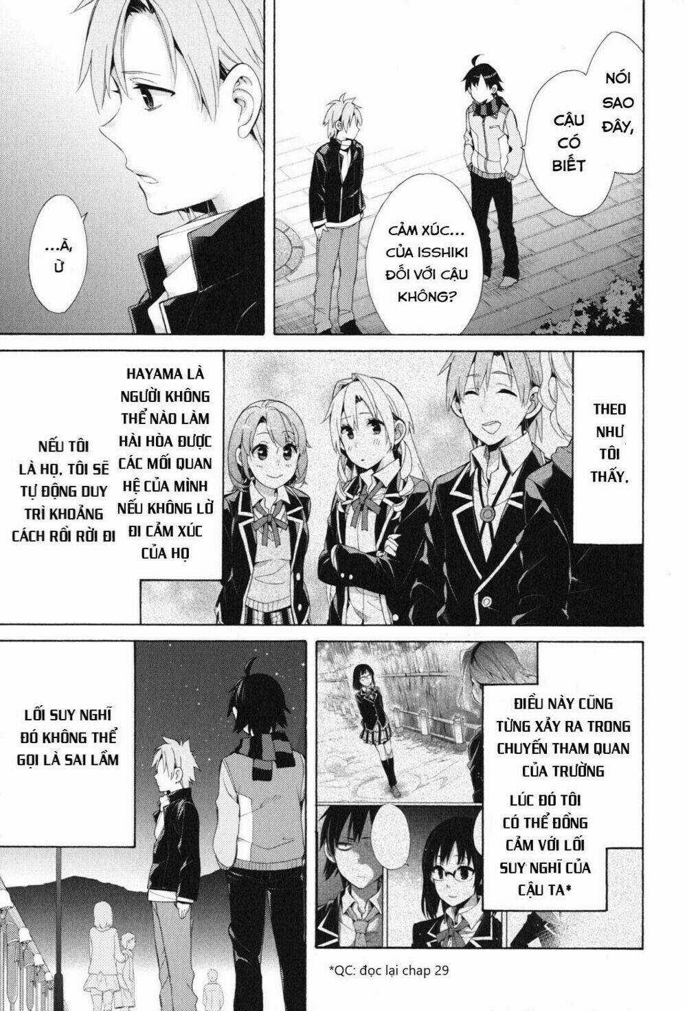 Chuyện Tình Thanh Xuân Bi Hài Của Tôi Quả Nhiên Là Sai Lầm Chapter 44 trang 6