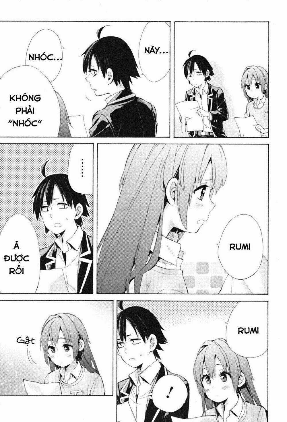 Chuyện Tình Thanh Xuân Bi Hài Của Tôi Quả Nhiên Là Sai Lầm Chapter 45 trang 28