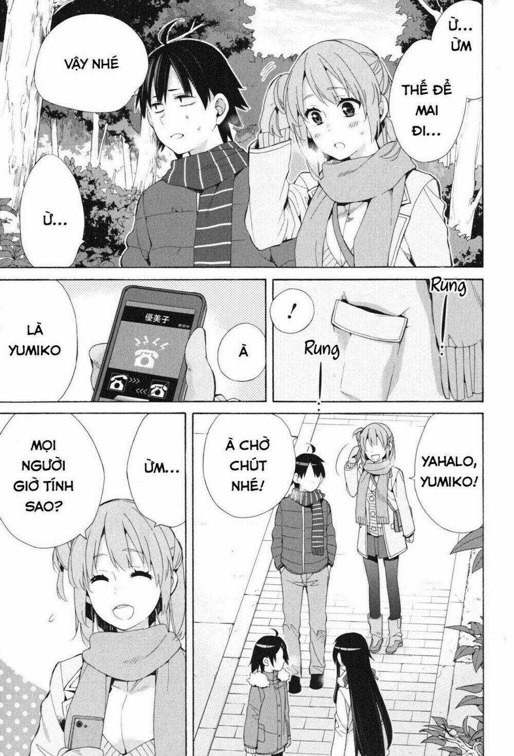 Chuyện Tình Thanh Xuân Bi Hài Của Tôi Quả Nhiên Là Sai Lầm Chapter 46 trang 8