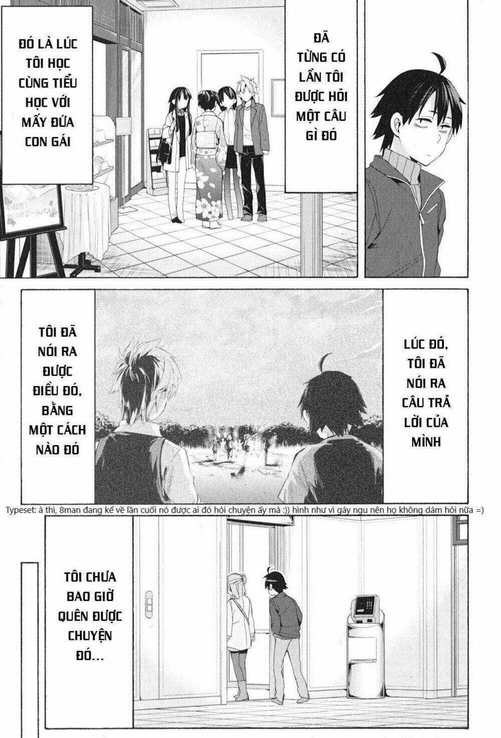 Chuyện Tình Thanh Xuân Bi Hài Của Tôi Quả Nhiên Là Sai Lầm Chapter 47 trang 20