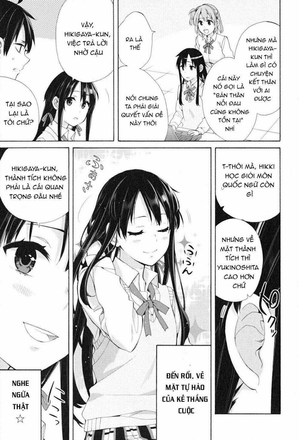 Chuyện Tình Thanh Xuân Bi Hài Của Tôi Quả Nhiên Là Sai Lầm Chapter 48 trang 36