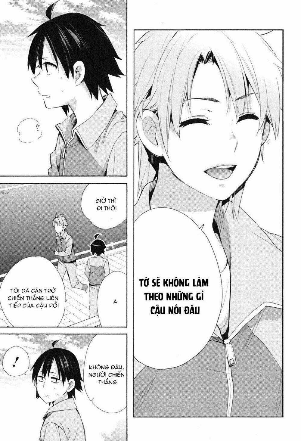 Chuyện Tình Thanh Xuân Bi Hài Của Tôi Quả Nhiên Là Sai Lầm Chapter 50 trang 24