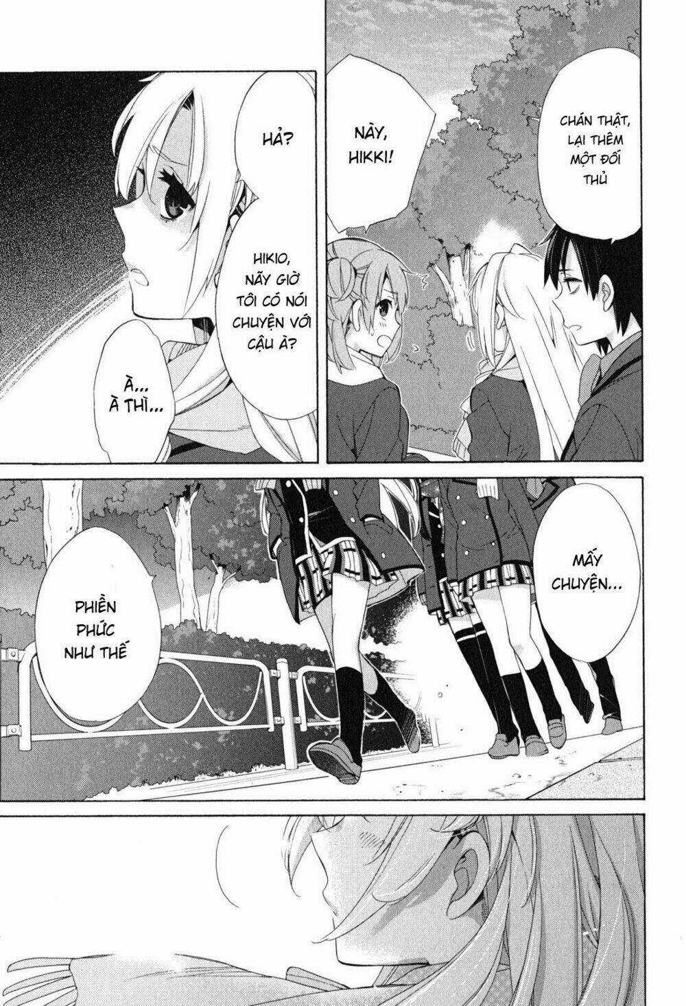 Chuyện Tình Thanh Xuân Bi Hài Của Tôi Quả Nhiên Là Sai Lầm Chapter 51 trang 18