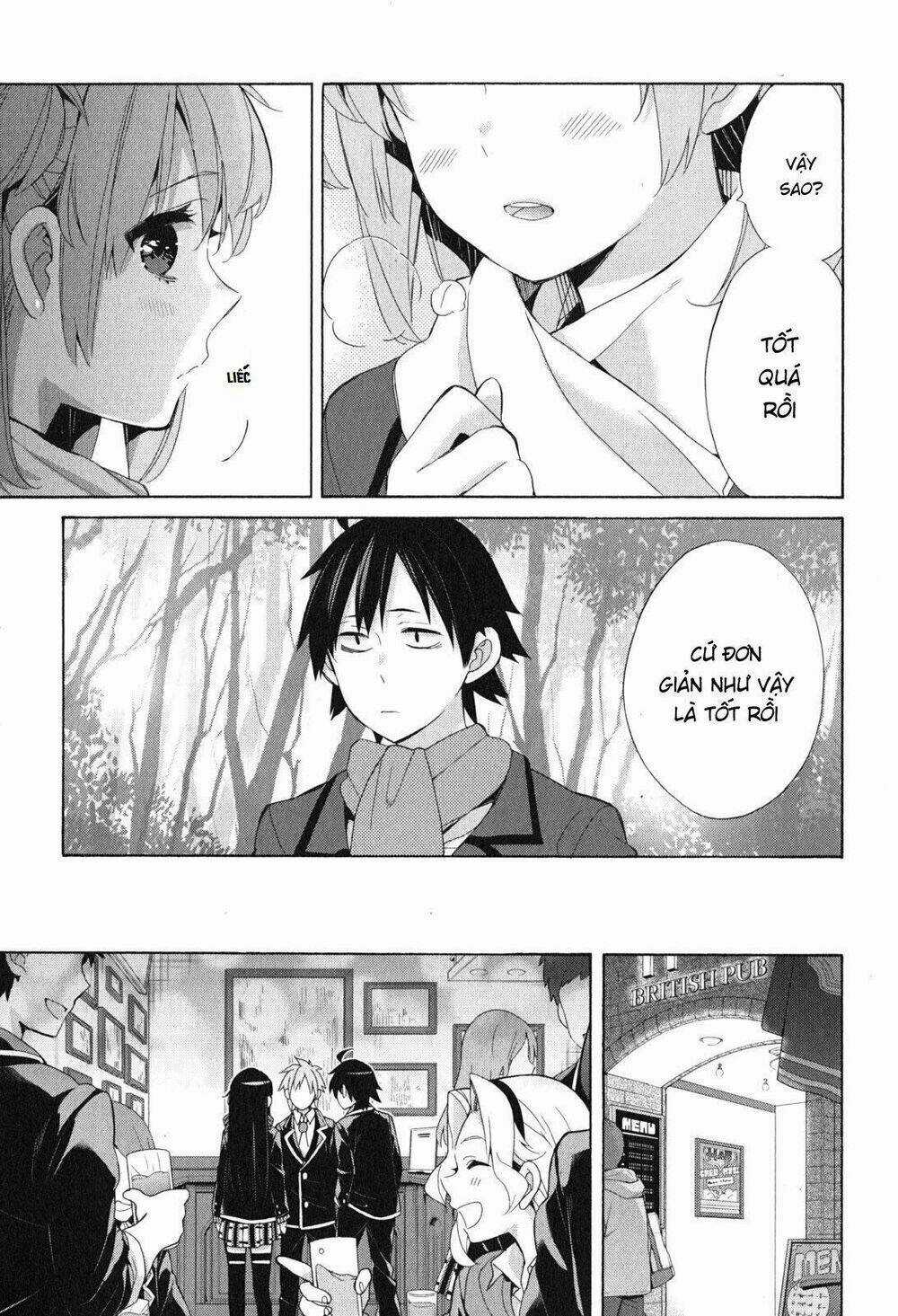 Chuyện Tình Thanh Xuân Bi Hài Của Tôi Quả Nhiên Là Sai Lầm Chapter 51 trang 20