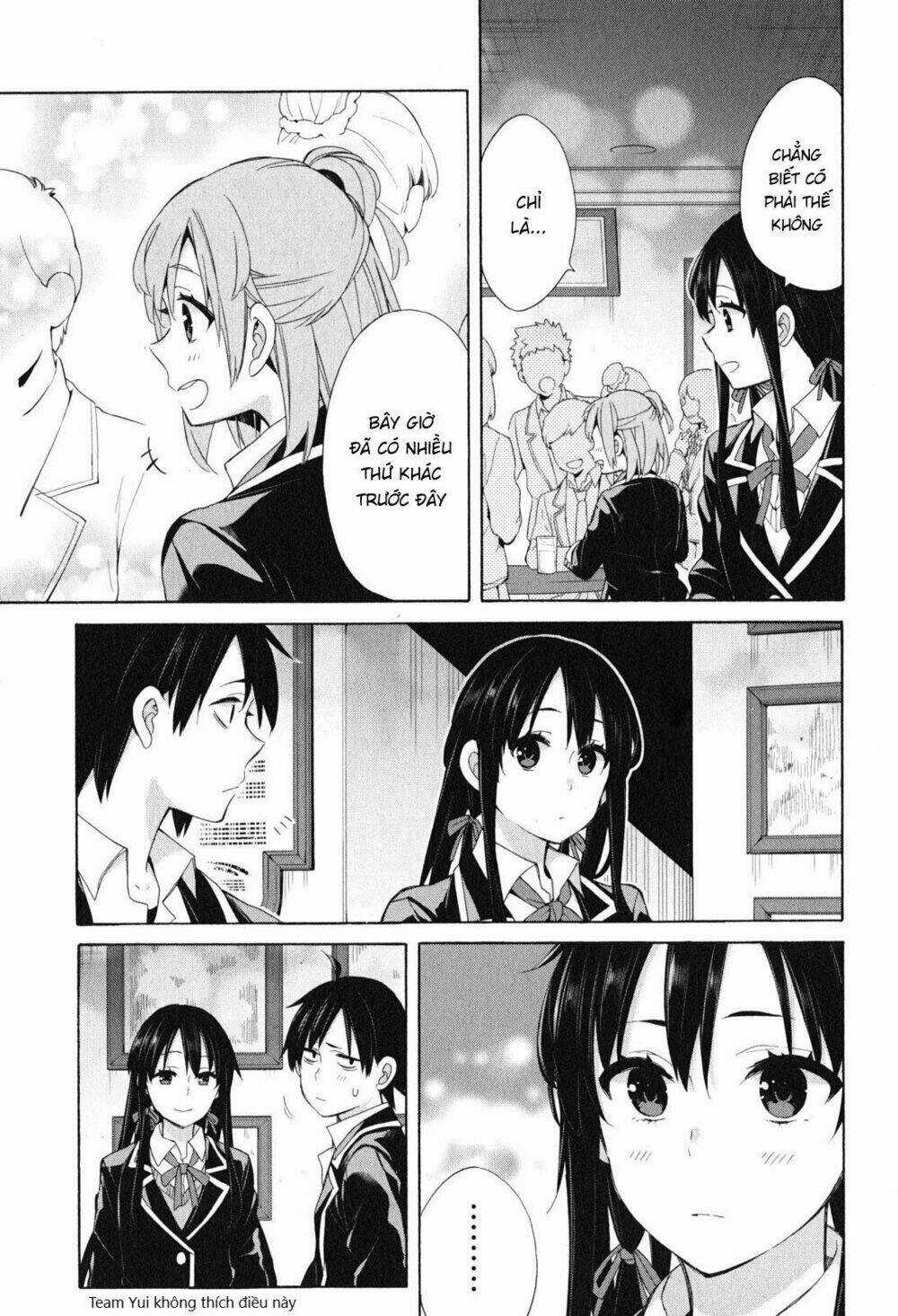 Chuyện Tình Thanh Xuân Bi Hài Của Tôi Quả Nhiên Là Sai Lầm Chapter 51 trang 22