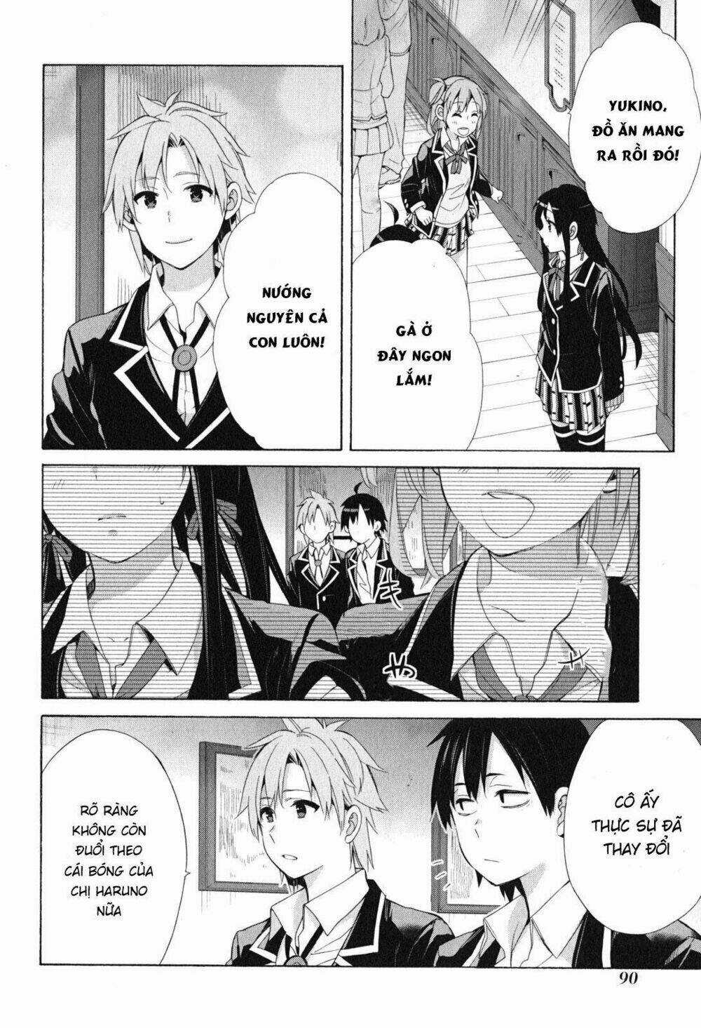 Chuyện Tình Thanh Xuân Bi Hài Của Tôi Quả Nhiên Là Sai Lầm Chapter 51 trang 23