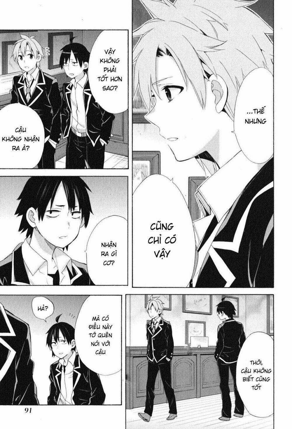 Chuyện Tình Thanh Xuân Bi Hài Của Tôi Quả Nhiên Là Sai Lầm Chapter 51 trang 24