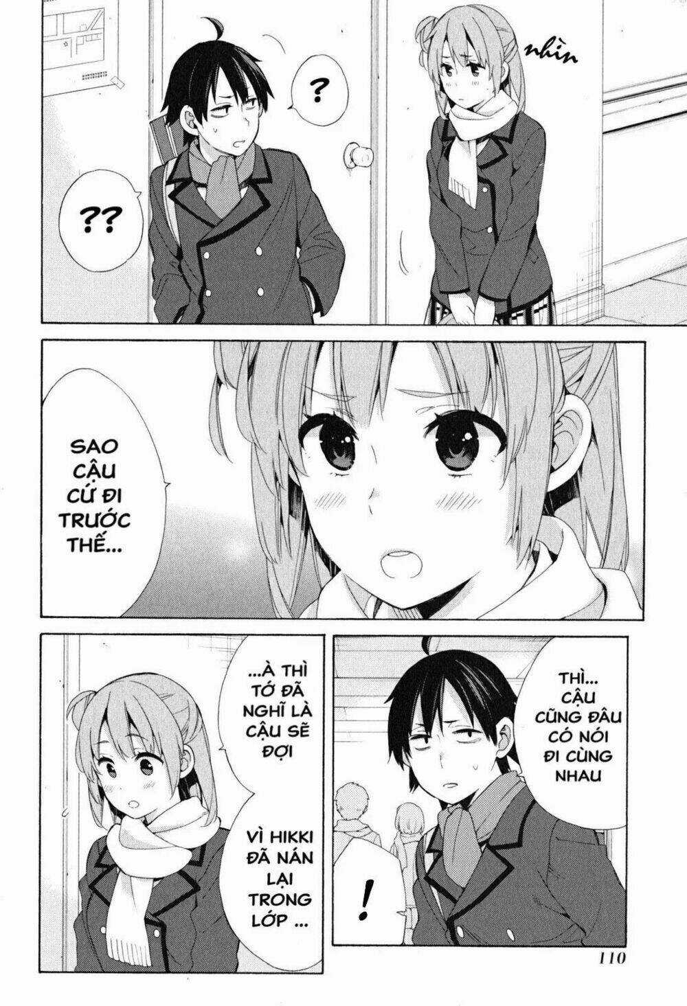 Chuyện Tình Thanh Xuân Bi Hài Của Tôi Quả Nhiên Là Sai Lầm Chapter 52 trang 10