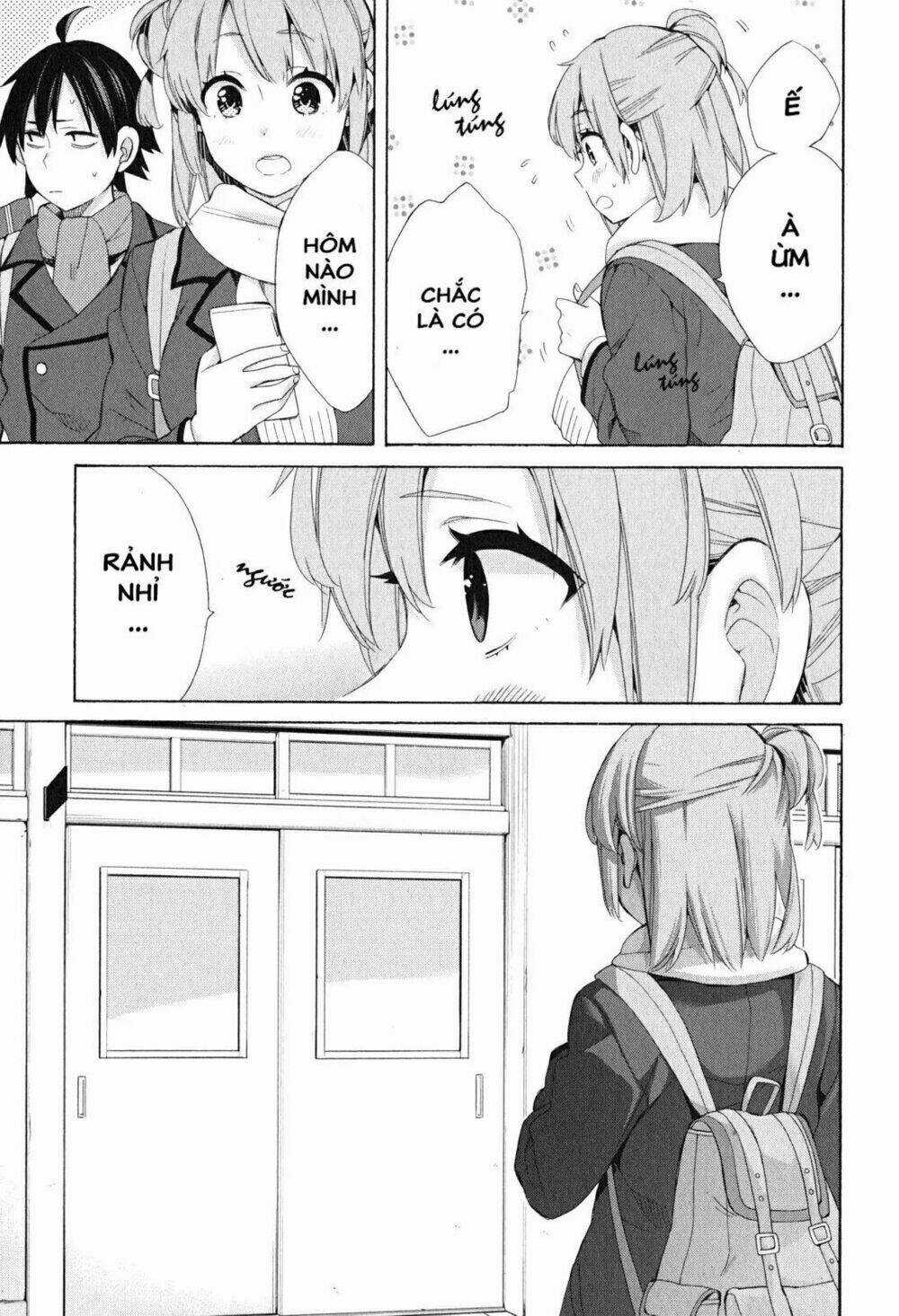 Chuyện Tình Thanh Xuân Bi Hài Của Tôi Quả Nhiên Là Sai Lầm Chapter 52 trang 13