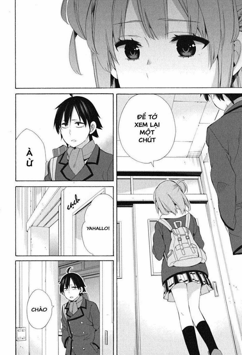 Chuyện Tình Thanh Xuân Bi Hài Của Tôi Quả Nhiên Là Sai Lầm Chapter 52 trang 14