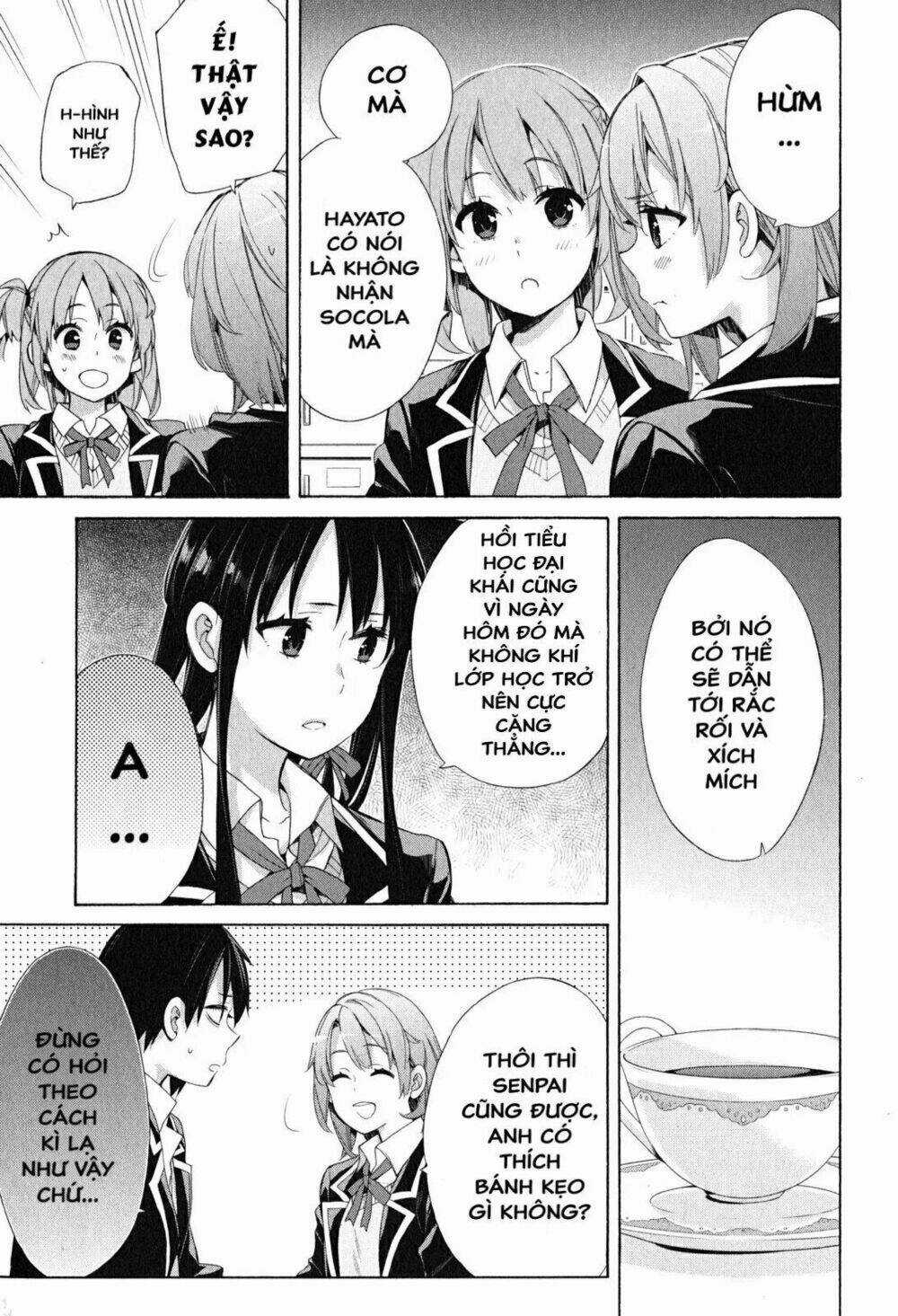 Chuyện Tình Thanh Xuân Bi Hài Của Tôi Quả Nhiên Là Sai Lầm Chapter 52 trang 17