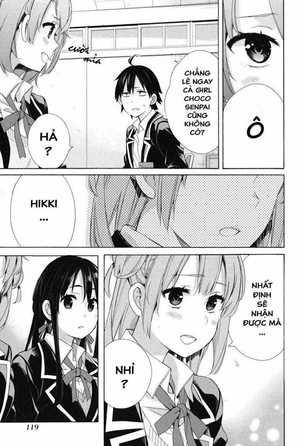 Chuyện Tình Thanh Xuân Bi Hài Của Tôi Quả Nhiên Là Sai Lầm Chapter 52 trang 19