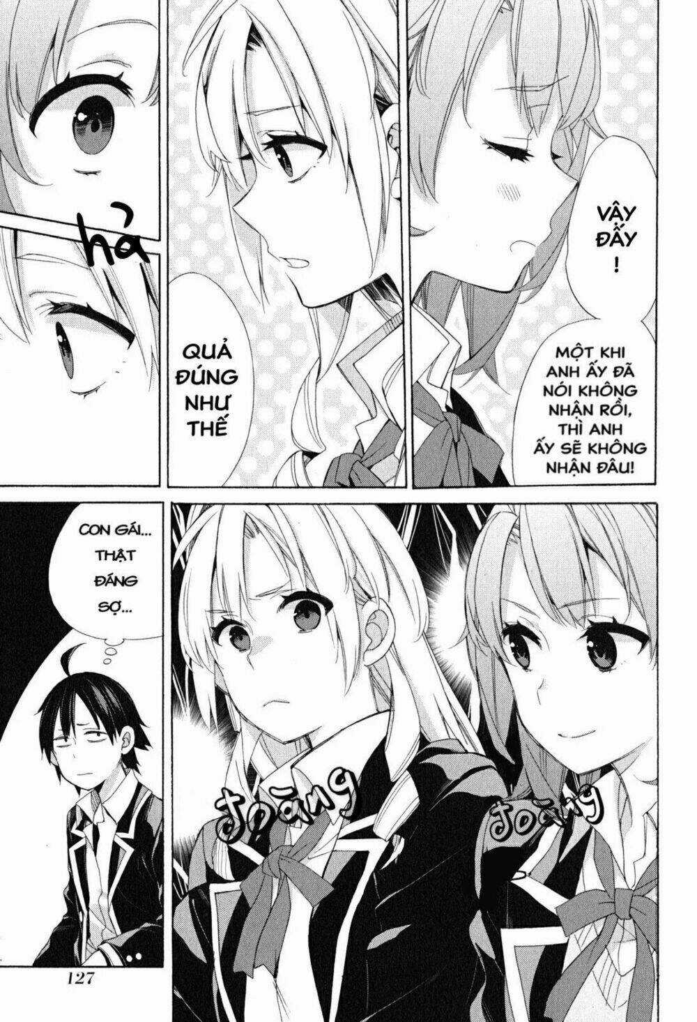 Chuyện Tình Thanh Xuân Bi Hài Của Tôi Quả Nhiên Là Sai Lầm Chapter 52 trang 27