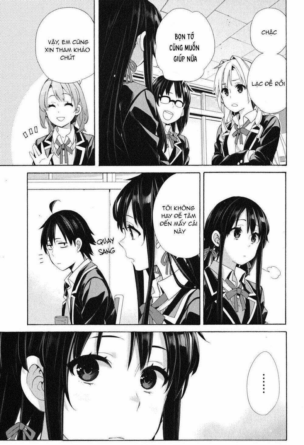 Chuyện Tình Thanh Xuân Bi Hài Của Tôi Quả Nhiên Là Sai Lầm Chapter 53 trang 10