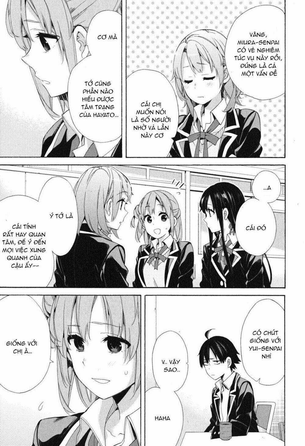 Chuyện Tình Thanh Xuân Bi Hài Của Tôi Quả Nhiên Là Sai Lầm Chapter 53 trang 12