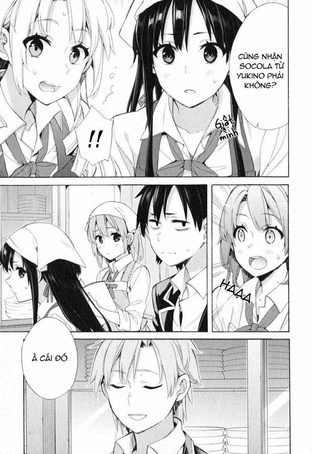 Chuyện Tình Thanh Xuân Bi Hài Của Tôi Quả Nhiên Là Sai Lầm Chapter 54 trang 10